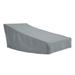 Mainstays Sandell 74 Inch Patio Chaise Lounge Cover in Gray Small