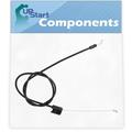 532176556 Engine Cable Replacement for Husqvarna ROTARY LAWN MOWER (96114000721) (2008-01) Lawn Mower: Consumer Walk Behind - Compatible with 176556 162778 Zone Control Cable