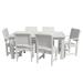 Highwood 7pc Weatherly Rectangular Dining Set - 42 x 84 Dining Height Table