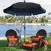 Fiberbuilt Home 7Gcrcb-T-Pacbl Garden Umbrella 7.5 Ft - Pacific Blue