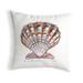 Betsy Drake Interiors Scallop Shell Indoor/Outdoor Throw Pillow