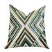 Multi Green Luxury Throw Pillow 20in x 26in