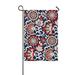 MYPOP Traditional Indian Floral Yard Garden Flag 12 x 18 Inches