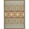 SAFAVIEH Veranda Moriah Southwestern Indoor/Outdoor Area Rug 2 7 x 5 Green/Terracotta