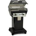 Broilmaster R3BN Infrared Combination Natural Gas Grill On Black Cart