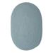 BR54R108X144 Boca Raton - Federal Blue 9 x12 Rug 100% Polypropylene - Oval.