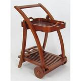 Wayborn Serving Tray Stand in Brown
