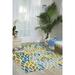 Nourison Home & Garden Indoor/Outdoor Multicolor 5 3 x 7 5 Area Rug (5x7)