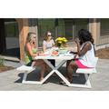 Vivere Banquet Deluxe Picnic Table