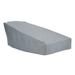 Mainstays Sandell 80 Inch Patio Chaise Lounge Cover in Gray Medium