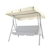 Yescom 76 x44 Outdoor Swing Cover Replacement Canopy UV30+ 180gsm Top for Porch Patio Garden Pool Seat