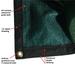 Xtarps - 8 ft. x 10 ft. - 7 OZ Premium 90% Shade Cloth Shade Sail Sun Shade (Green Color)