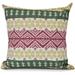 Simply Daisy FairIsle Geometric Print Outdoor Pillow