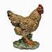 Design Toscano Henrietta the Hen and Cock-A-Doodle-Do Rooster Statues: Hen