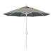 California Umbrella 9 ft. Sunbrella Aluminum Single Vent Tilt Market Umbrella