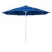 California Umbrella Venture Series Patio Market Umbrella in Pacifica with Aluminum Pole Fiberglass Ribs