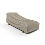 Budge XLarge Brown / Beige Patio Outdoor Chaise Cover English Garden