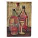 Carolines Treasures BTBU0169GF Bottles and Glasses Wine Flag Garden Size Garden Size multicolor