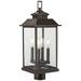 Minka Lavery Miner s Loft 22 1/2 High Bronze Outdoor Post Light