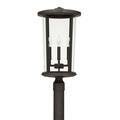 Capital Lighting 926743 Howell 4 Light 23 Tall Outdoor Single Head Post Light - Bronze