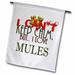 3dRose I Cant Keep Calm Mules Polyester 1 6 x 1 Garden Flag