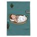 Baby Moses in a Basket Christian Garden Yard Flag