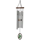 Woodstock Wind Chimes Signature Collection Woodstock Agate Chime Green 25 Wind Chime WAGGL