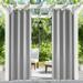 Pro Space 50 x 120 Indoor/Outdoor Curtains Grommet Curtain (1 panel - Gray)