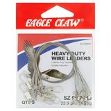 Eagle Claw 9 30 lb. Heavy Duty Wire Leader Bright 6 Pack