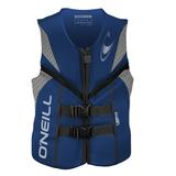 O Neill Adult USCG Reactor Water Sports Life Jacket Vest Medium Blue/Black