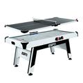 ESPN 6 Arcade Air Powered Hockey Table and Tennis Top 2-in-1 Combo Game with Accessories 72 inch x 37 inch x 32 inch