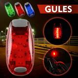 Cycling Safety Lighting Clip on Bicycle Bike Flashing Strobe Lights High Visibility iClover LED Warning Light for Running Jogging Walking Cycling Best Reflective Gear for Kids Dogs Red Light