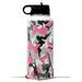 Skin Wrap Decal compatible with Hydro Flask Wide Mouth Bottle 32oz Sexy Girl Silhouette Camo Pink (BOTTLE NOT INCLUDED)