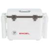 ENGEL 19 Qt Leak-Proof Insulated Drybox Cooler with 4 Rod Holders - White