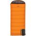 CelsiusÂ® Regular -18C/0F Sleeping Bag (Orange) right zip