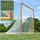 BSN Sports 6 x 6 Lacrosse Goal with 3mm Nylon Net