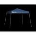 Quik Shade 165710DS SOLO 72 11 x 11 ft. Slant Leg Canopy Midnight Blue Cover - Gray Frame