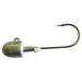 Kalins 1-1/8 oz Freshwater Ultimate Soft Plastics Fishing Lure Jig Nickel Lakes River 3pk