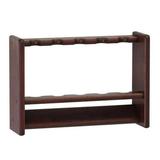 Wooden Mallet 5 Pool Cue Rack - Mahogany