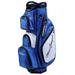 MacGregor Golf VIP Deluxe 14-Way Cart Bag 9.5 Top- Blue/ White