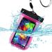 Premium Waterproof Sport Armband Case Bag for Samsung Galaxy S5 Active/ S5/ S4/ S3 (with Lanyard) (Hot Pink) + MYNETDEALS Mini Touch Screen Stylus