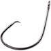 Owner Hooks Mutu Light Circle Super Needle Point 1/0 40Pk Black Chrome