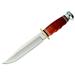 Ka-Bar Bowie Leather Handle Fixed Din 1.4116 Clip Point Blade