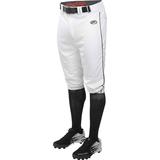 Rawlings Youth Launch 1/8 Piped Knicker Pant | White/Black | LRG