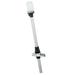 Perko 1611DP3CHR Telescoping White All-Round Pole Light with Base - 26.5 Height