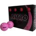 Nitro Golf Ultimate Distance Golf Balls Pink 12 Pack