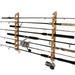 Rush Creek Creations 2 in 1 8 Fishing Rod Wall/Ceiling Rack