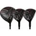 Big & Tall Senior Men s (+1 Longer Than Standard Length) Majek K-Series High Launch 460cc 12.5Â° Driver and 3 5 Fairway Wood Set Golf Clubs Right Handed Senior Flex with Premium Men s Arthritic Grip