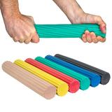 CanDo Twist-n Bend Flexible Resistance Bars For Grip And Forearm Strengthening Physical Therapy Rehabilitation Golf Training Tennis Elbow Injury Recovery and Pain Relief