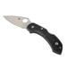 Spyderco Dragonfly 2 Lightweight Black FRN PlainEdge Folding Knife